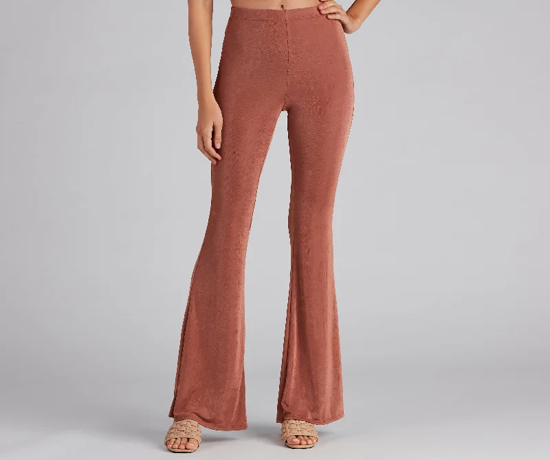 Huge Savings Flirty Flare High-Rise Pants