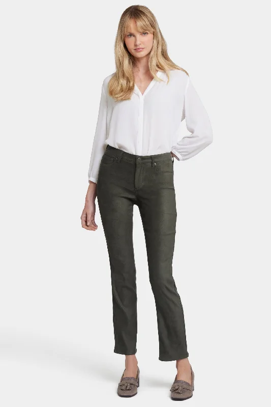 Flash Sale Sheri Slim Pants - Vine Leaf