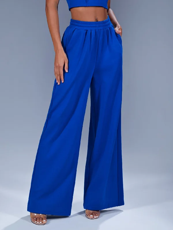 Time-Limited Offer Elegant Plain Natural Long Women Pants