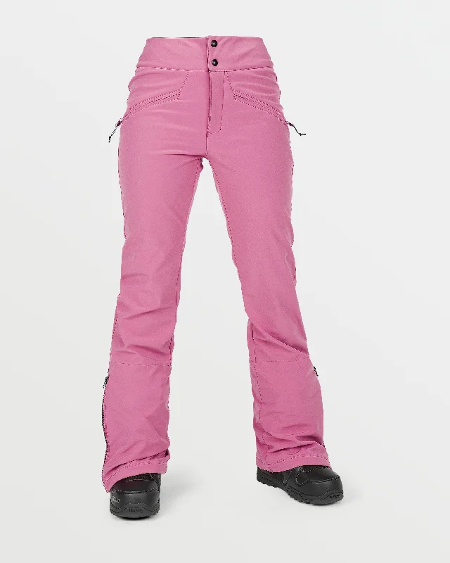 Don't Delay Womens Battle Stretch Pants - Blurred Violet