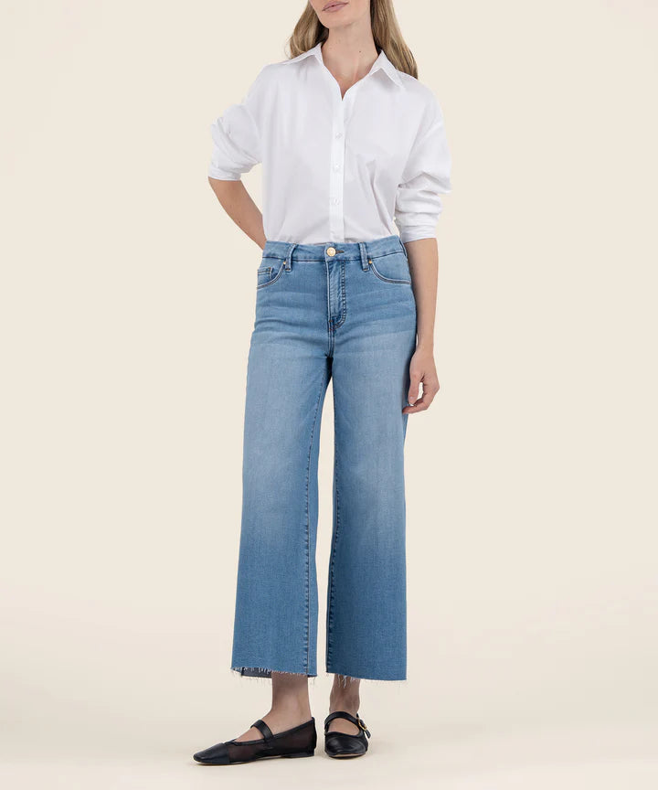 Weekend Specials to Enjoy Kut High Rise Meg Wide Leg Jeans