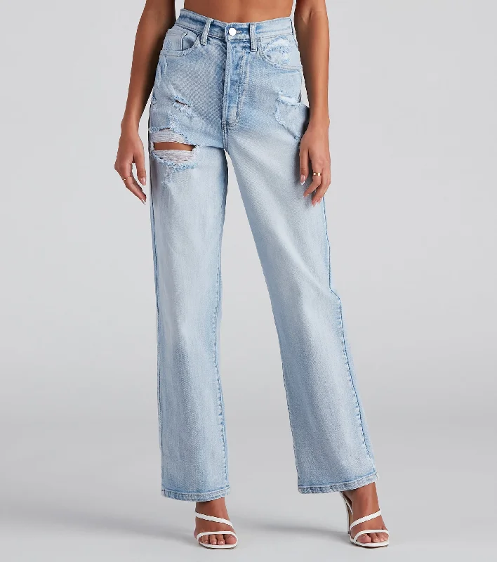 Act Now Vintage Chic Straight-Leg Jeans