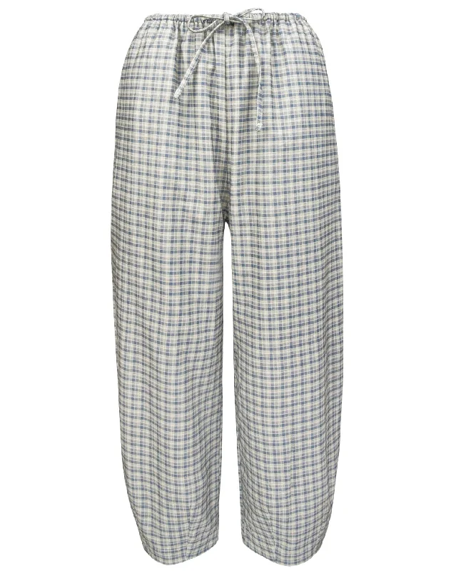Bonus Savings Drawstring Arch Pant - Faded Blue Flannel