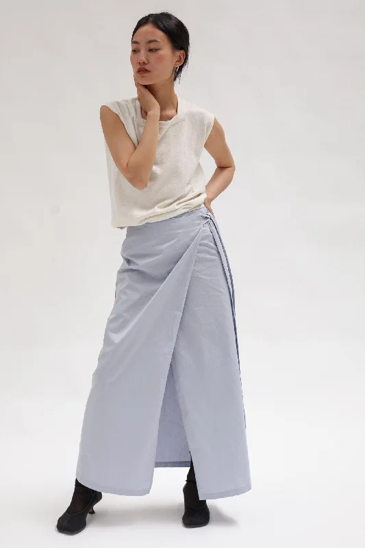 Mega Sale Gia Cotton Wrap Skirt