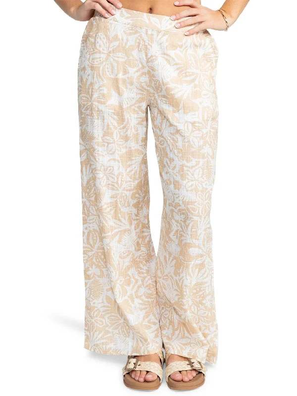 Bonus Savings Roxy Ladies Midnight Avenue Slub Pant