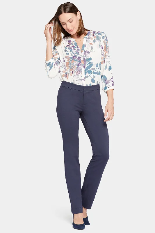 Price Slash Slim Trouser Pants In Petite - Oxford Navy