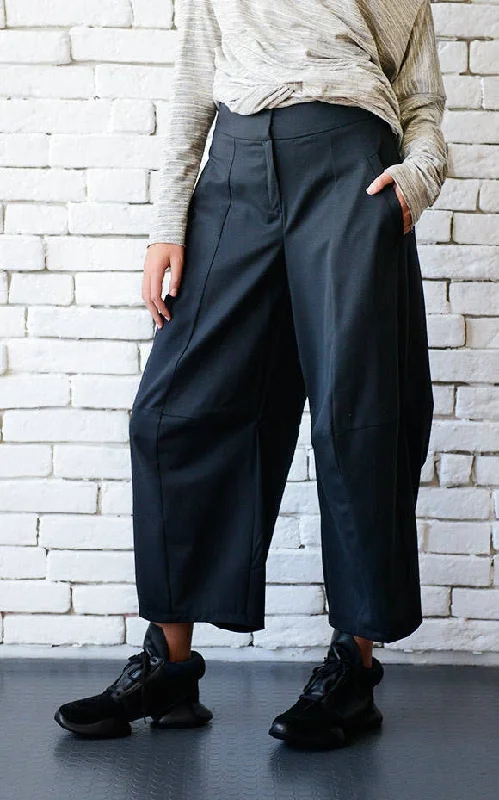 Savings Alert Black Loose Pants