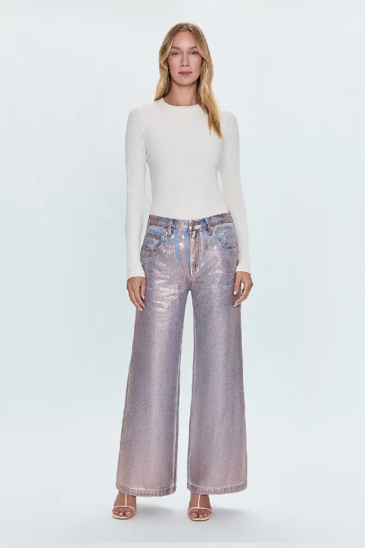 Unbeatable Deal Jadyn Low Slung Palazzo Jean - Tinsel