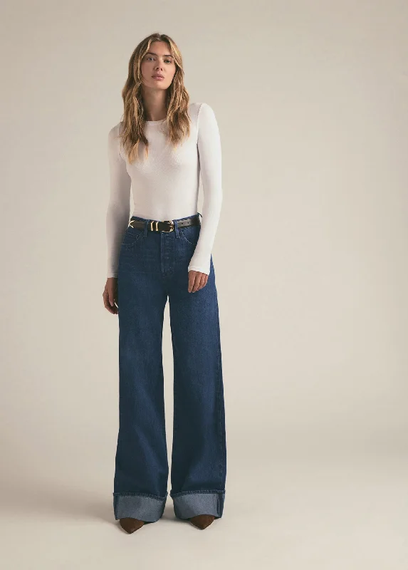 Weekend Sale: Don't Miss Out THE MASHA SUPER HIGH RISE CUFFED WIDE LEG