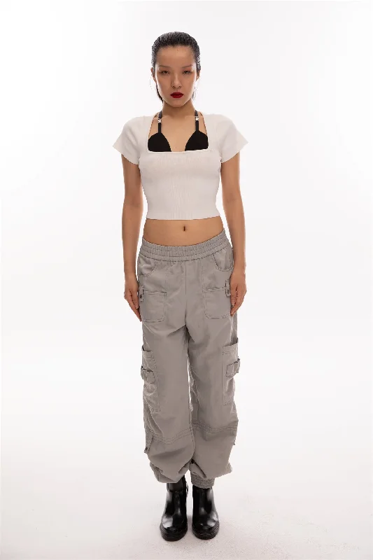 Sale Event multi pocket cargo pants
