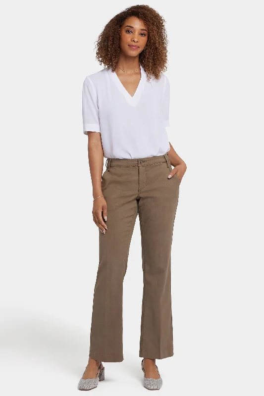 Instant Savings Barbara Bootcut Trouser Pants - Incense