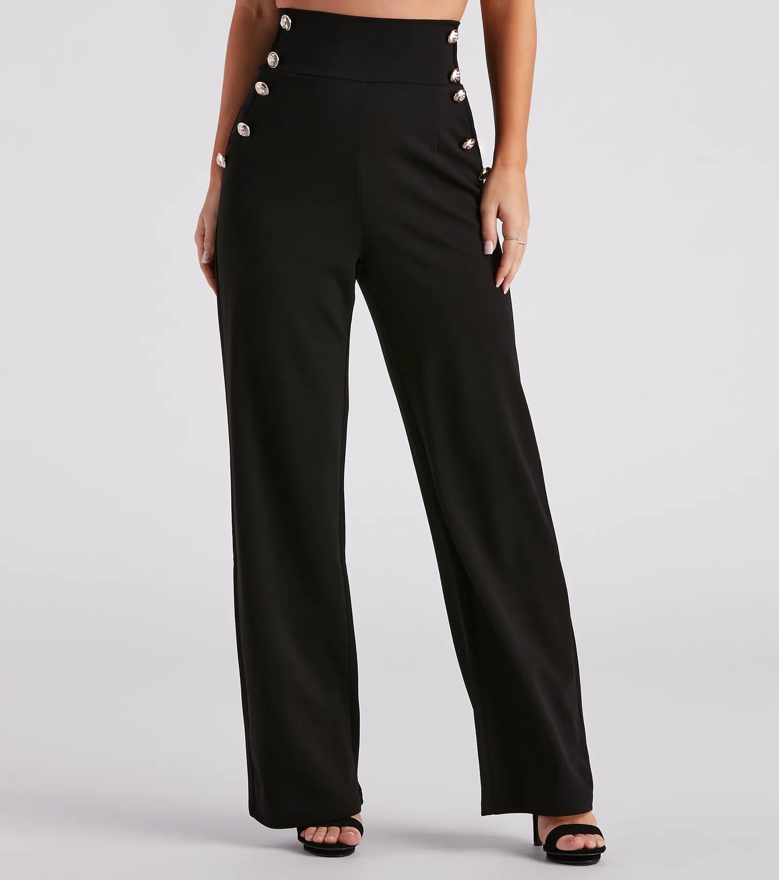 Weekend Deals That Sparkle Total Boss Babe Button-Front Dress Pants