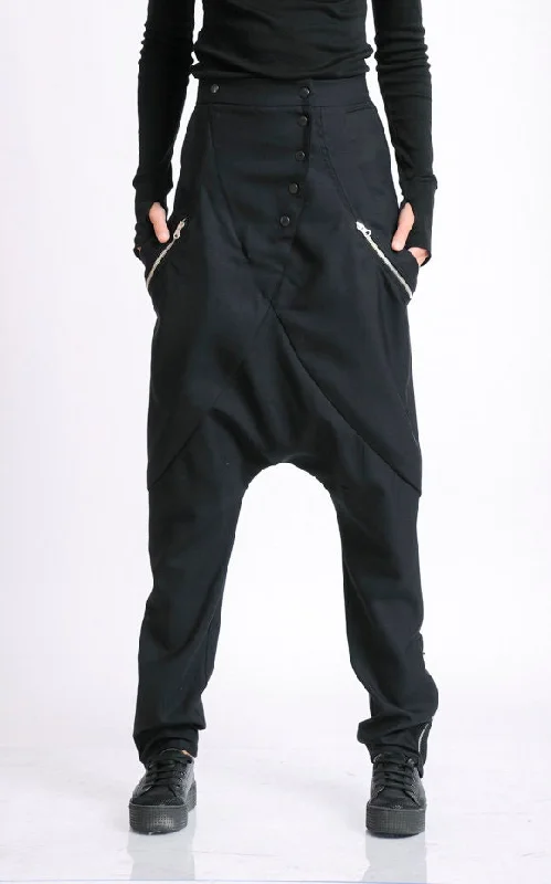Bargain Bin Drop Crotch Maxi Pants