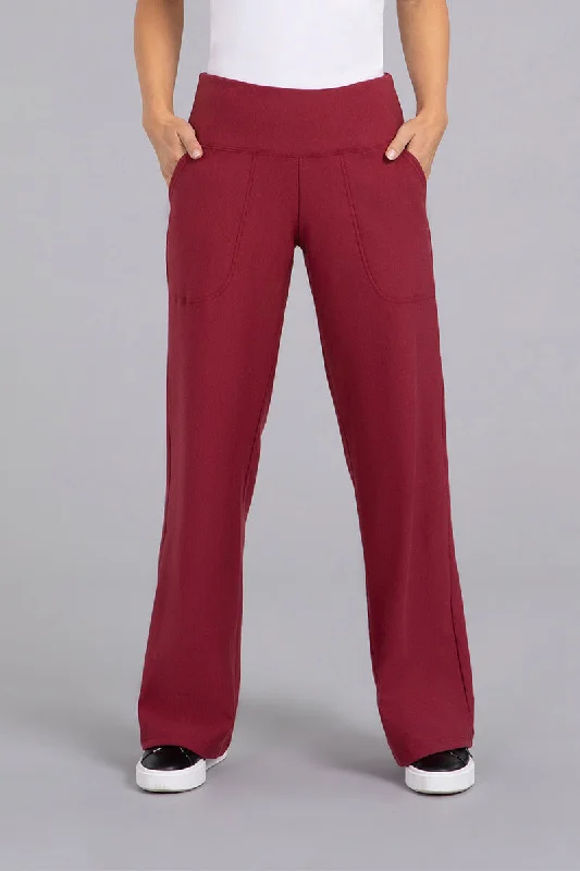 Price Drop Bamboo Fleece Straight Leg Pant | Cherry