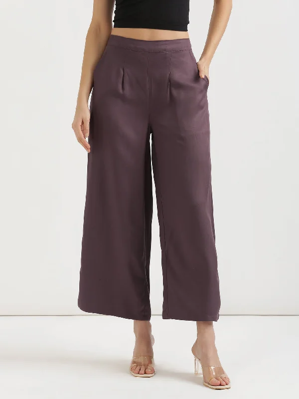 Online Deal Brinjal Palazzo Pant