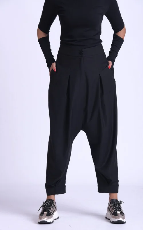 Final Markdown Black Loose Pants