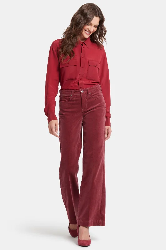 Midnight Sale Teresa Wide Leg Pants - Paintbrush