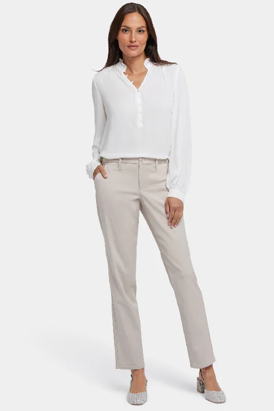 Fantastic Savings Sheri Slim Trouser Pants - Feather