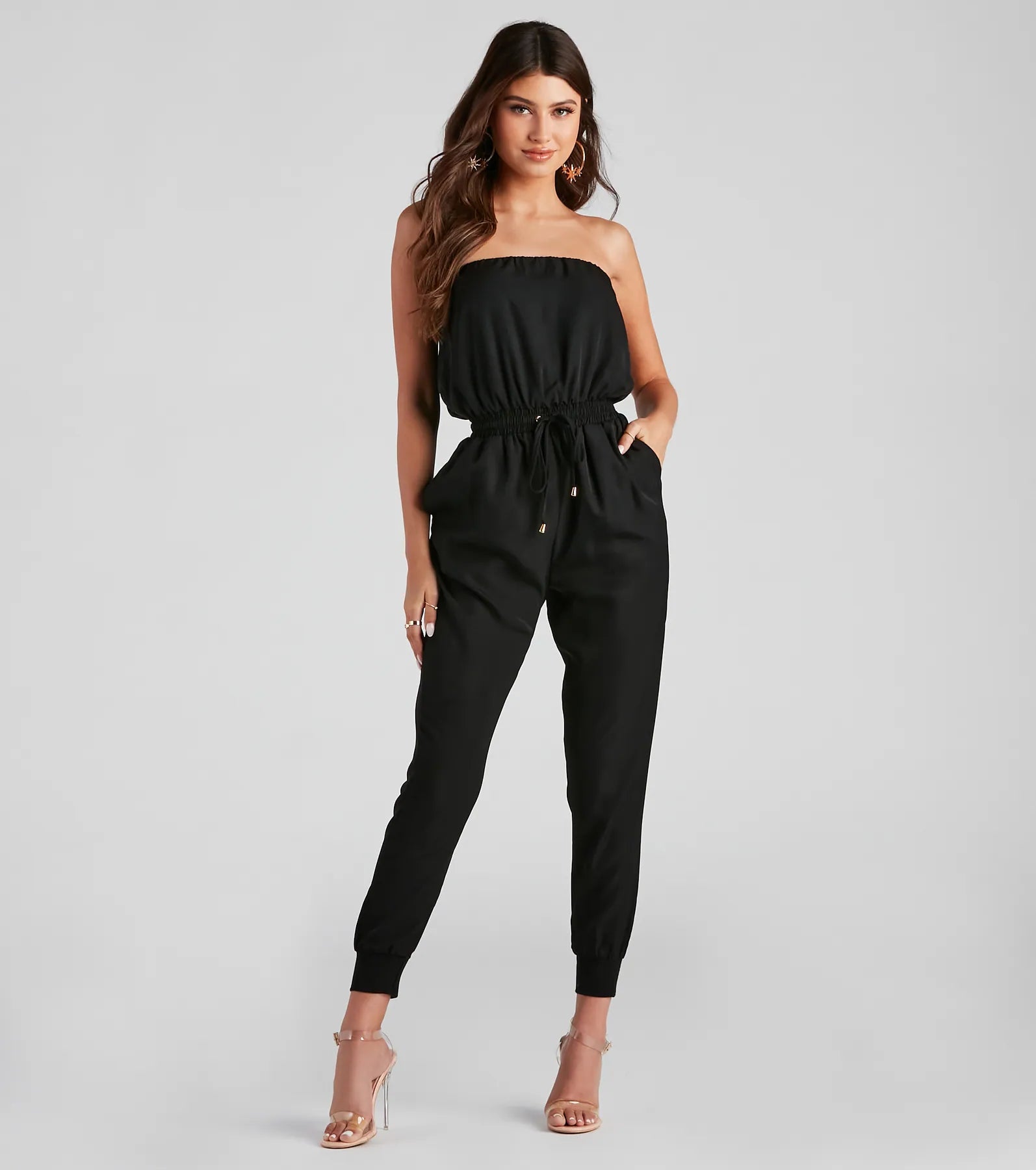 Massive Deal Take On The Day Jogger Jumpsuit