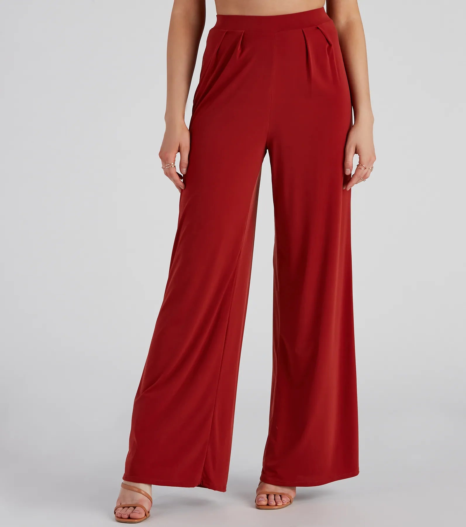Stock Clearance Boho-Chic Wide-Leg Pants