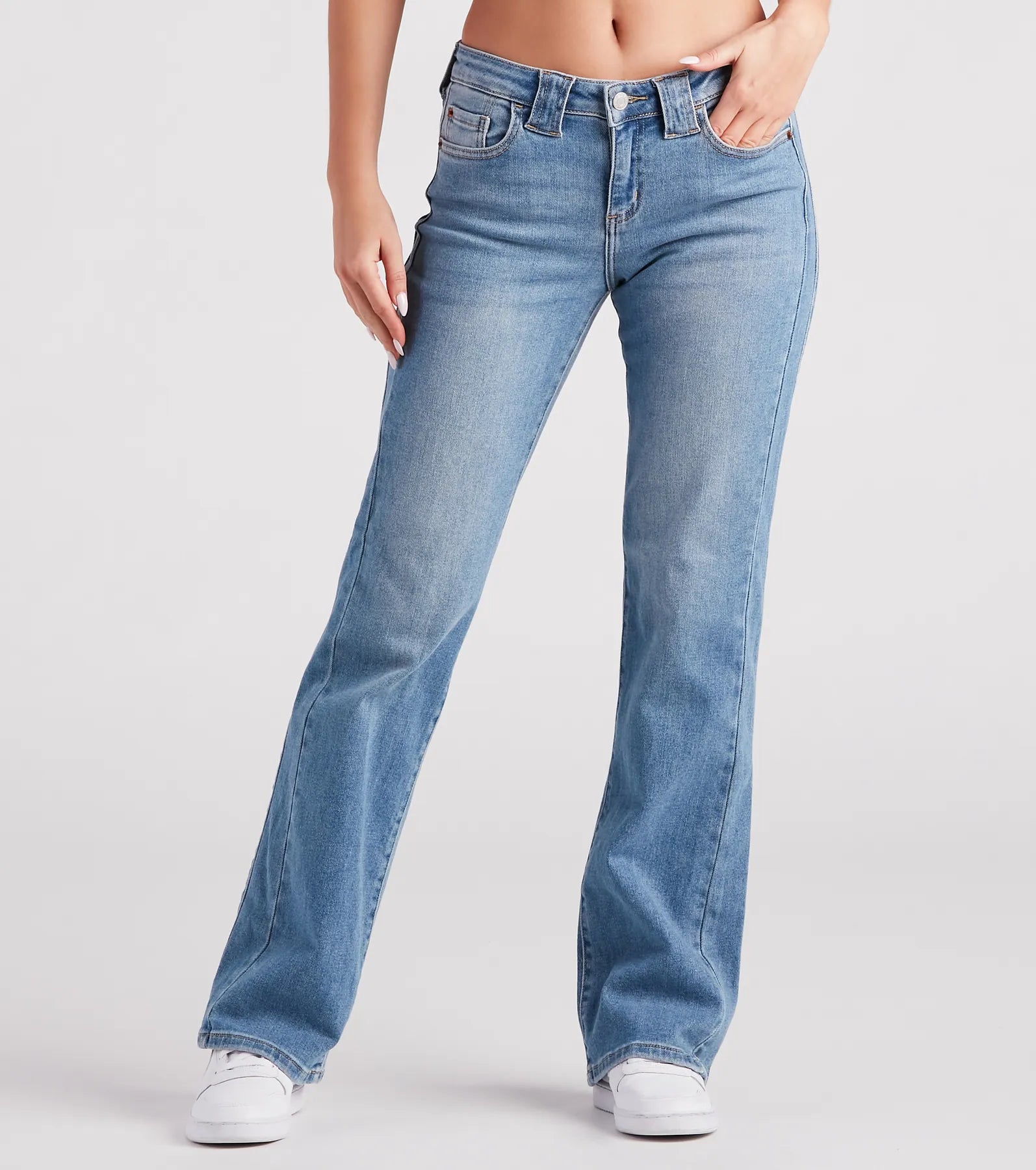 Special Offer Drop It Low Rise Bootcut Denim Jeans