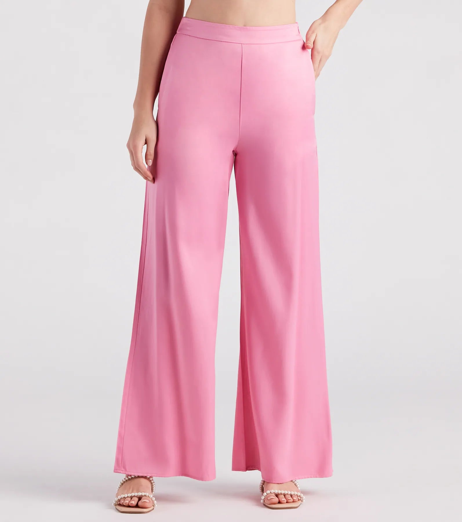 Shop Now Seriously Stylish Satin Trouser Pants