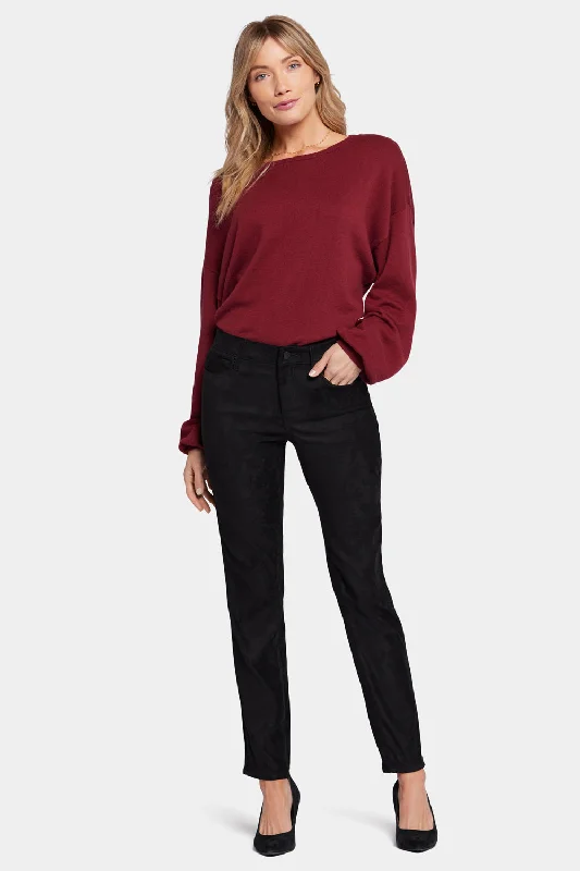 Super Sale Sheri Slim Pants - Black