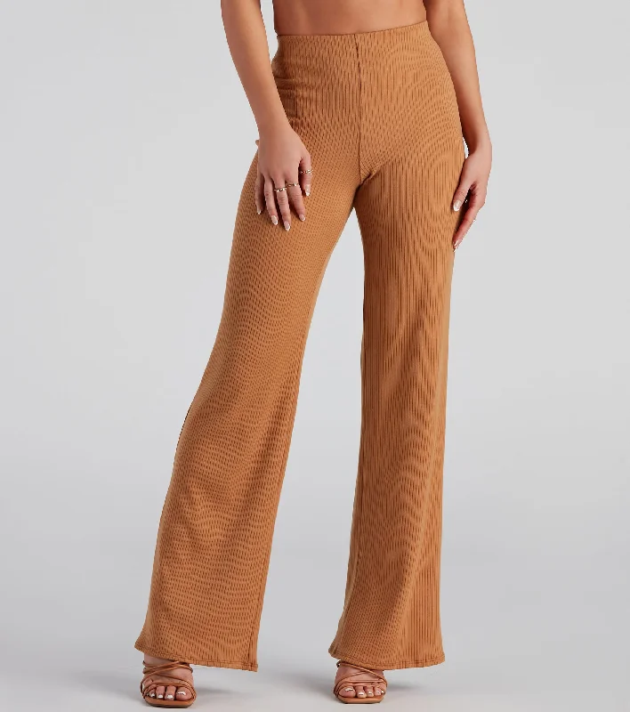 Huge Discounts Festival Vibes Wide-Leg Pants