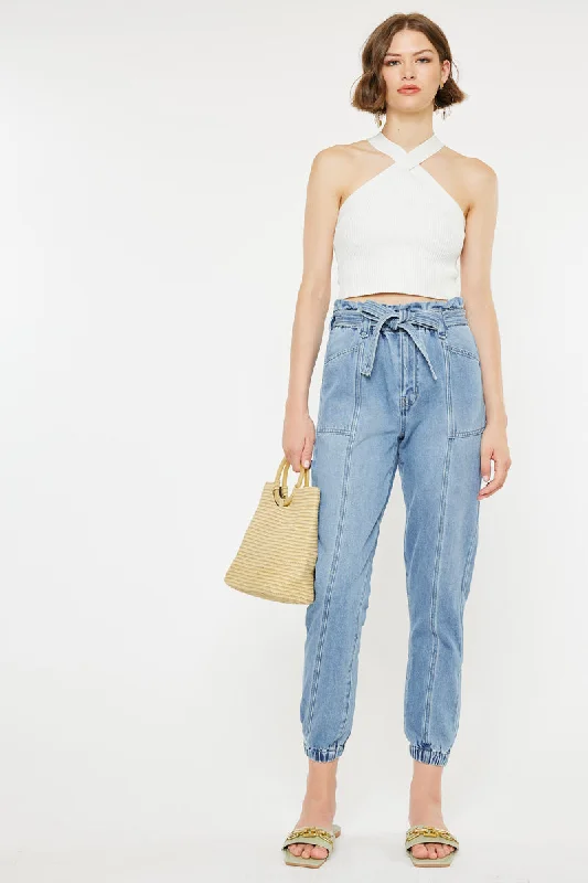 Final Sale Zhuri Paperbag Jogger Pants