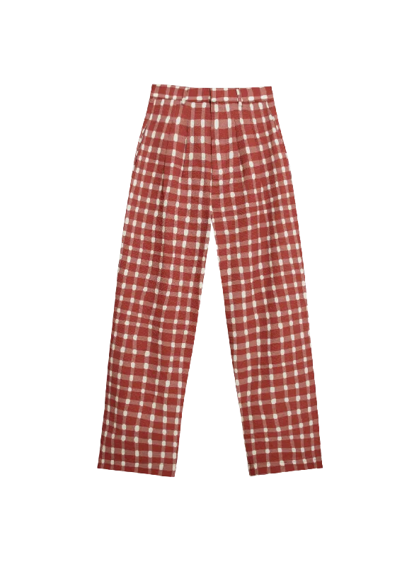 Great Deal Resort Pants (Seersucker Gingham)