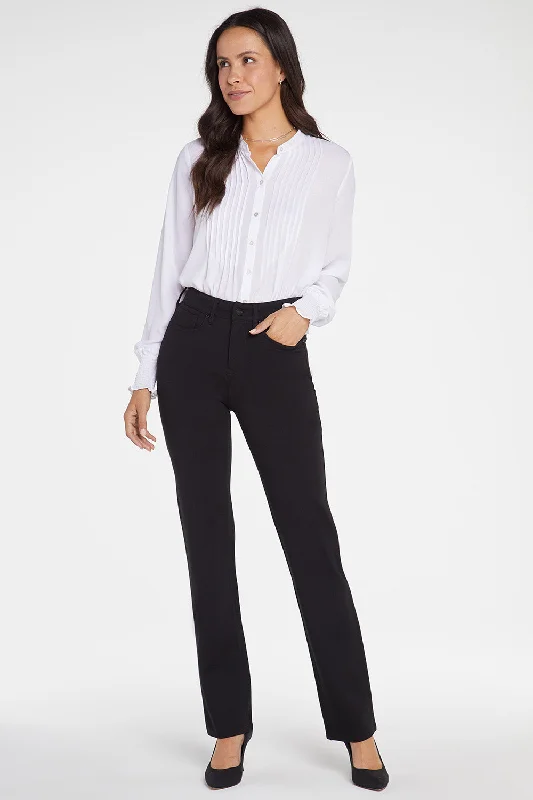 Weekend Discounts to Snag Marilyn Straight Pants - Black