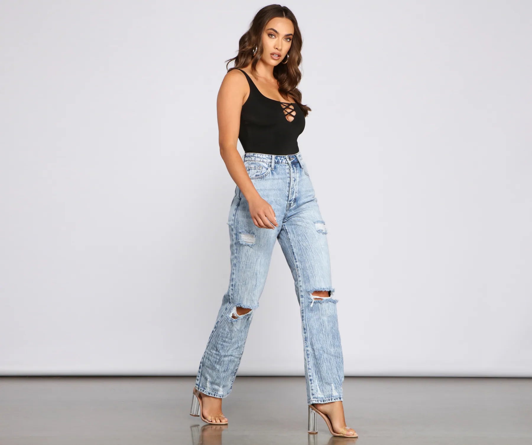 Members Only Effortless And Edgy Boyfriend Jeans
