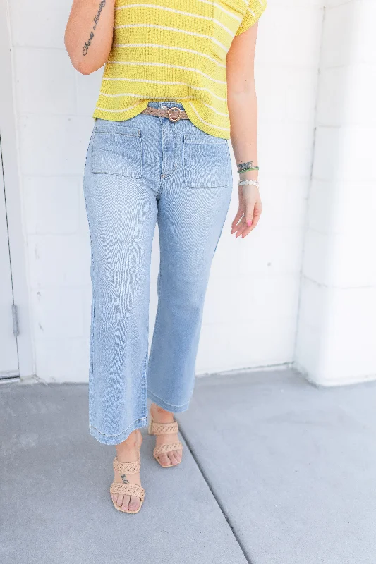 Weekend Savings Spree The Alivia High Rise Crop Jeans
