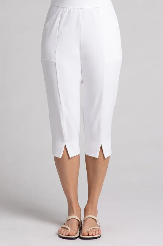 Weekend Savings Spectacular Nu Hepburn Capri | White