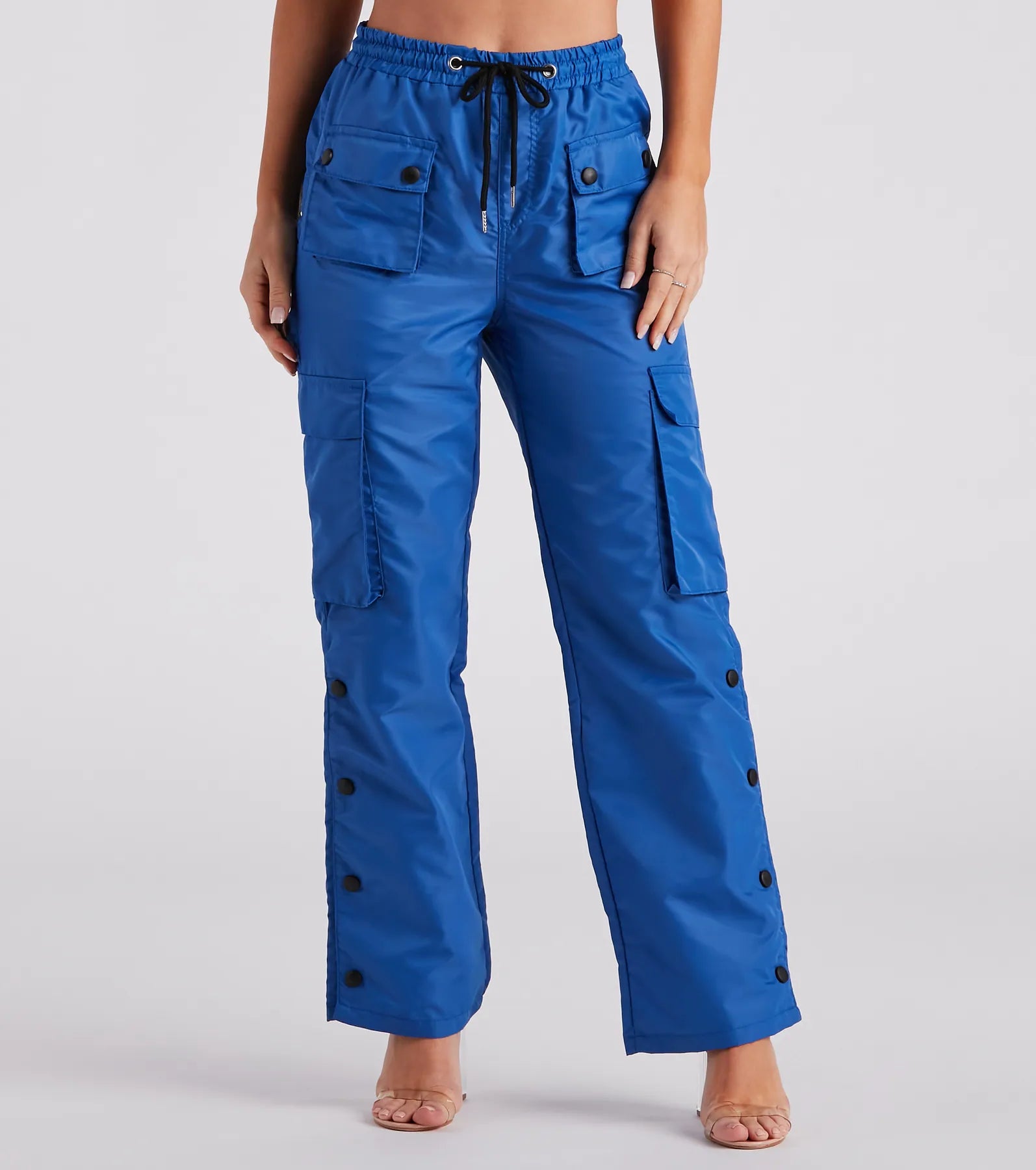 Weekend Offers That Sizzle On My Street High-Rise Cargo Pants