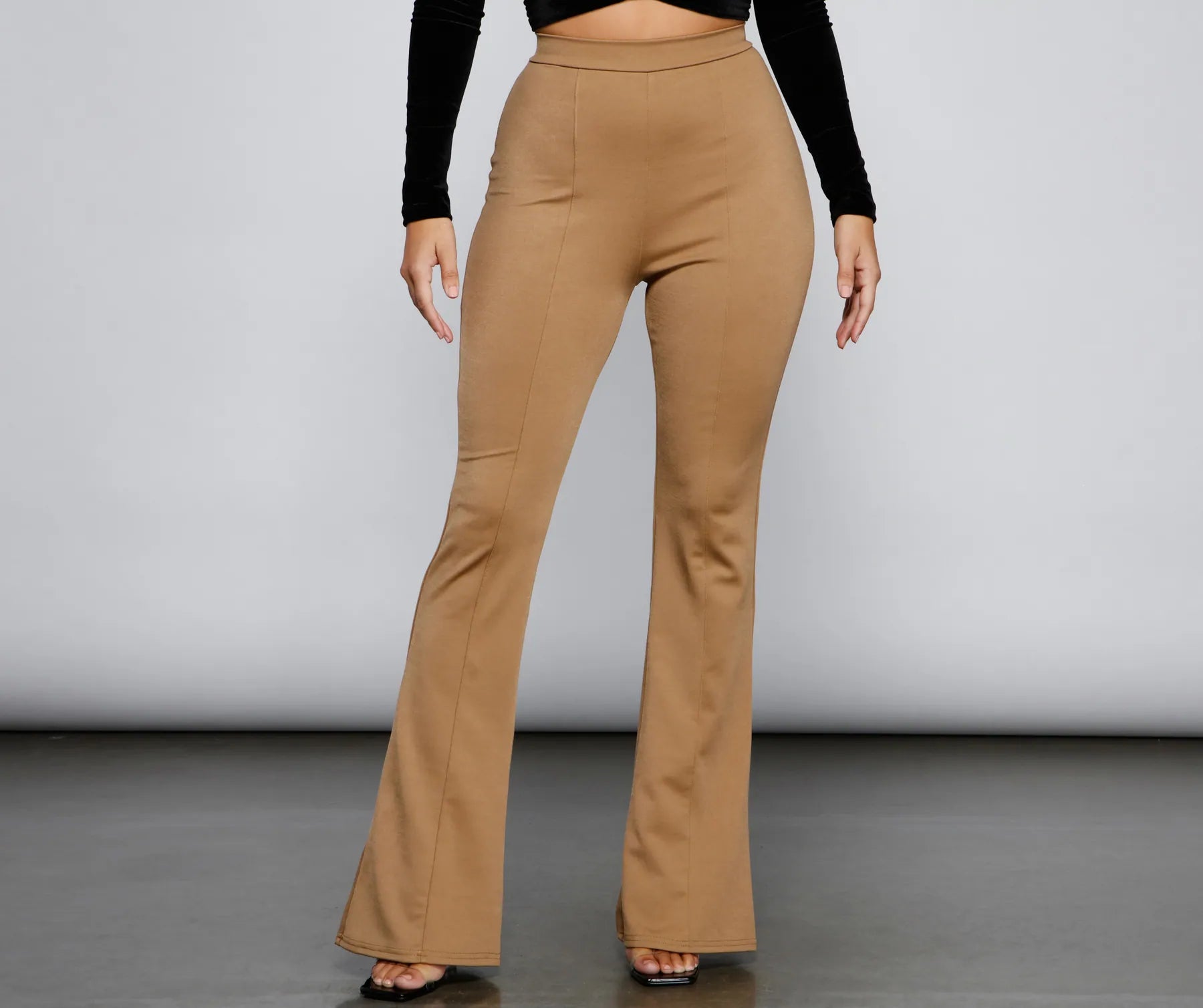 Massive Deals Locked In High Waist Ponte Pants