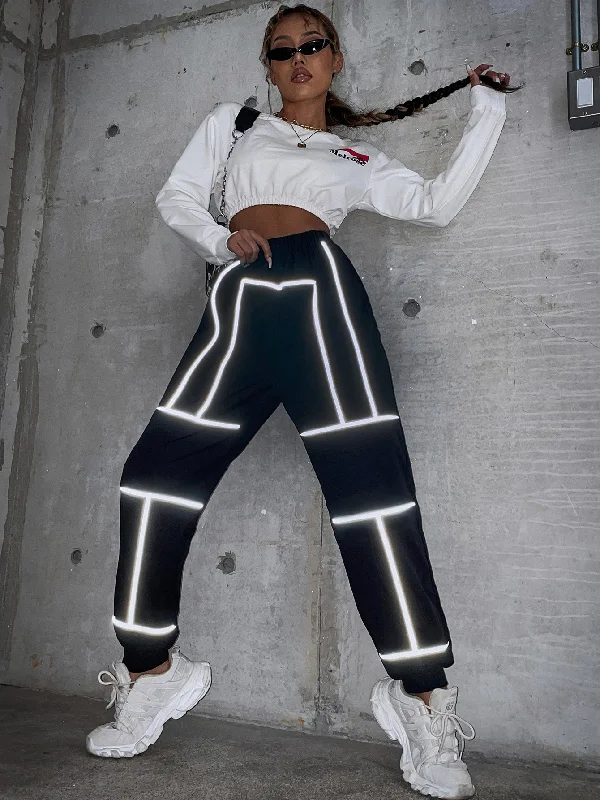 Now or Never Sporty High Waist Long Women Pants