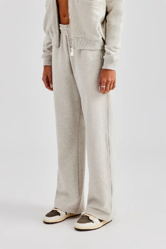 Weekend Discounts to Delight Wide Leg Jogger - Ash Grey