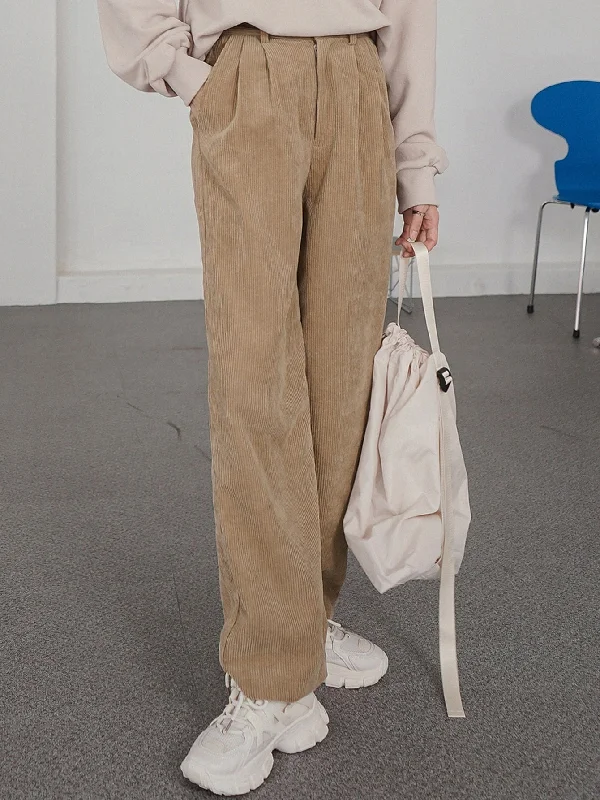Exclusive Weekend Offers Inside Casual Plain Pocket High Waist Long Women Pants