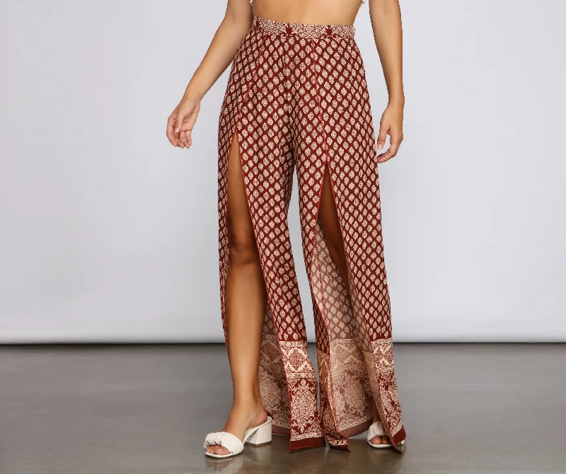 Special Price Bohemian Gaze High Waist Pants