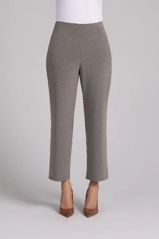 Closeout Straight Leg Ankle Pant | Melange Sand