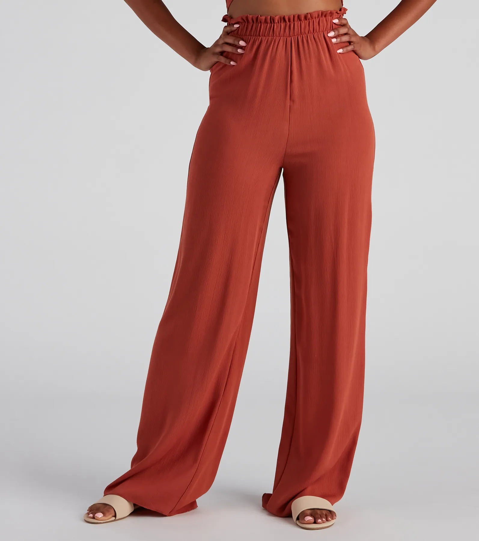 Extra Savings Weekend Mood Wide-Leg Pants