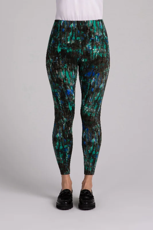 Instant Discount Nu Yoke Legging | Camo Forest