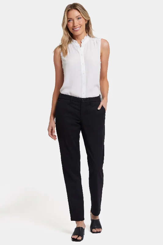 Flash Sale Sheri Slim Trouser Pants - Black
