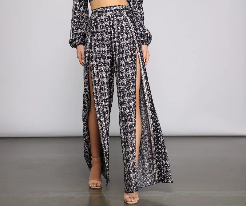 Time-Sensitive Bohemian Stunner Tulip Pants