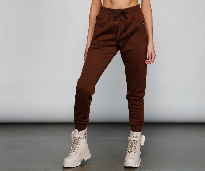 Final Markdown Back To Basics Knit Joggers