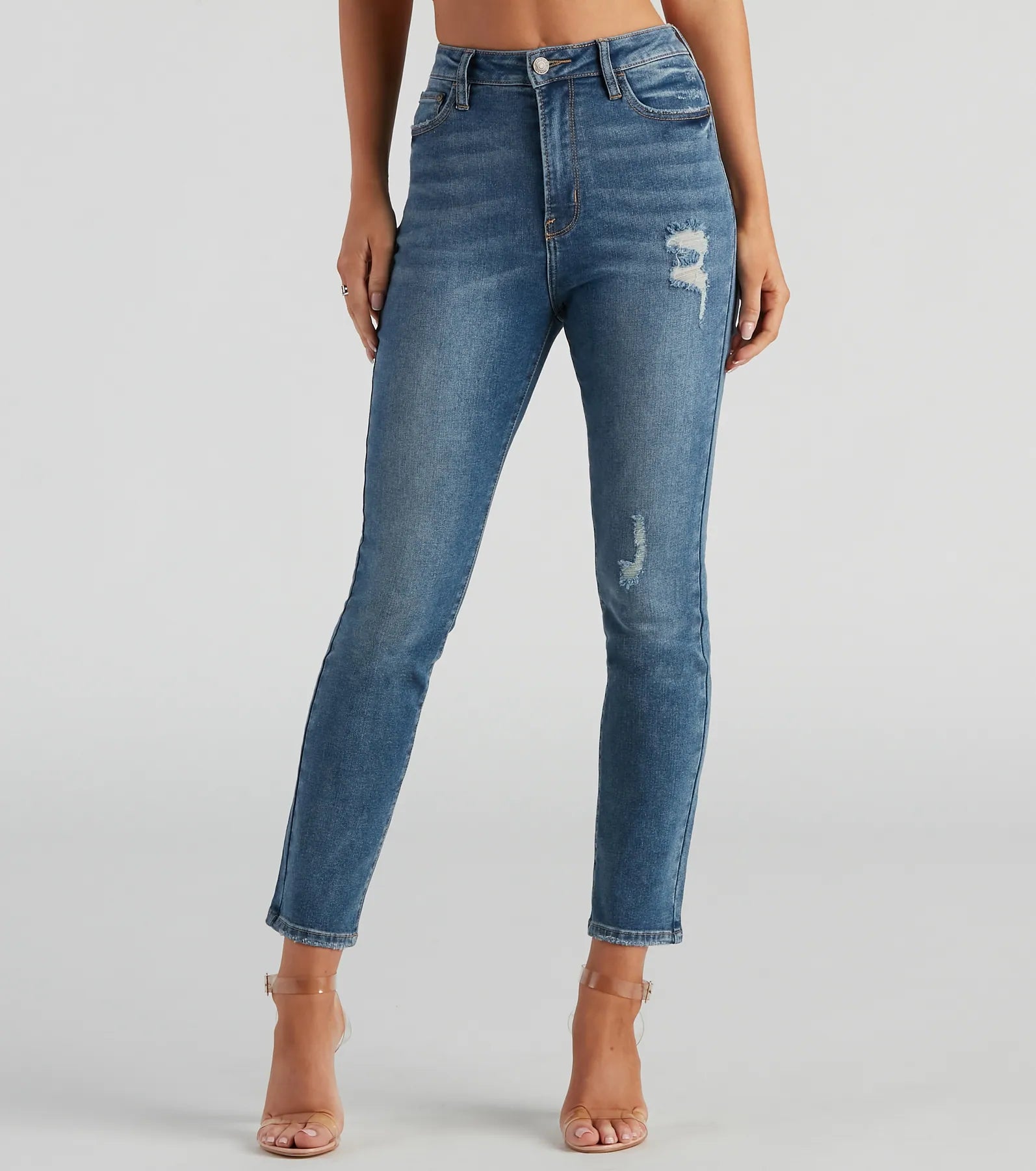 Special Buy Taylor High Rise Skinny Ankle Jeans By Windsor Denim