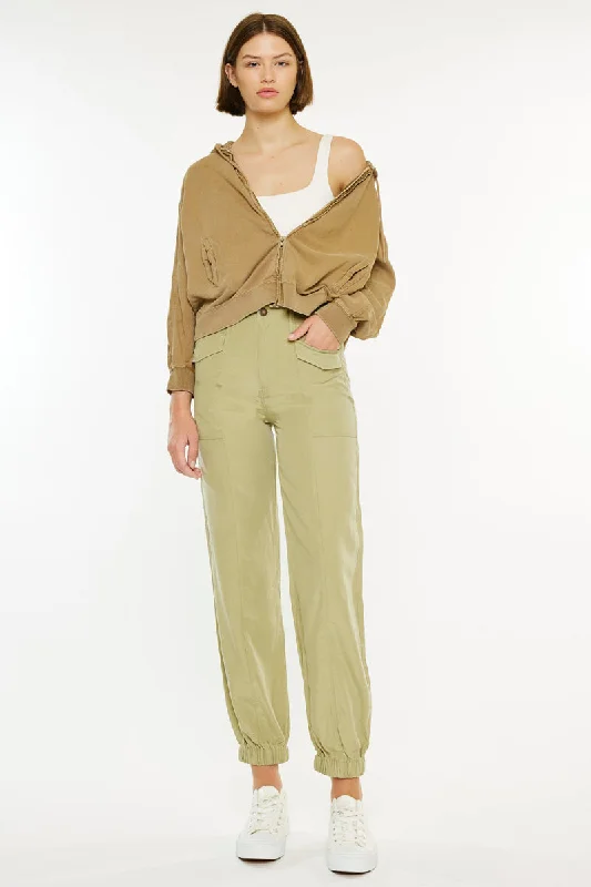 Deep Discounts Karla Ultra High Rise Cargo Pants