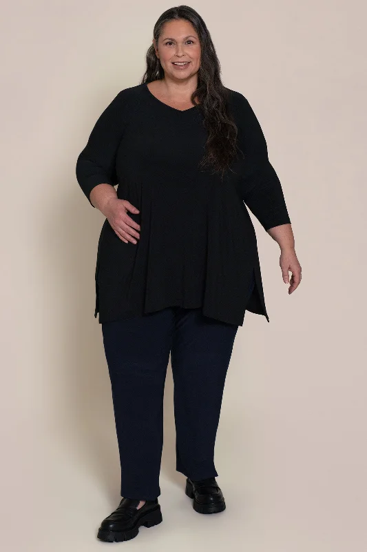 Weekend Shopping Bliss Narrow Pant Midi Plus | Navy