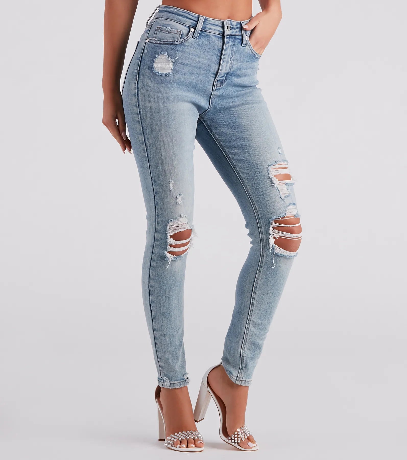 Weekend Specials to Savor Taylor High-Rise Skinny Jeans By Windsor Denim